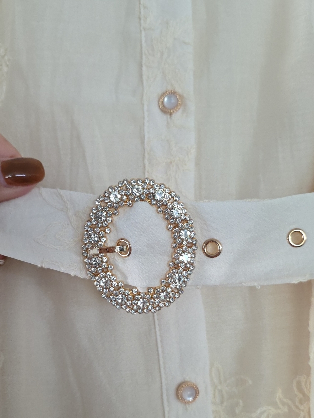 NEW BOUTIQUE | Embroidered Shirt Dress - Picture 5 of 8